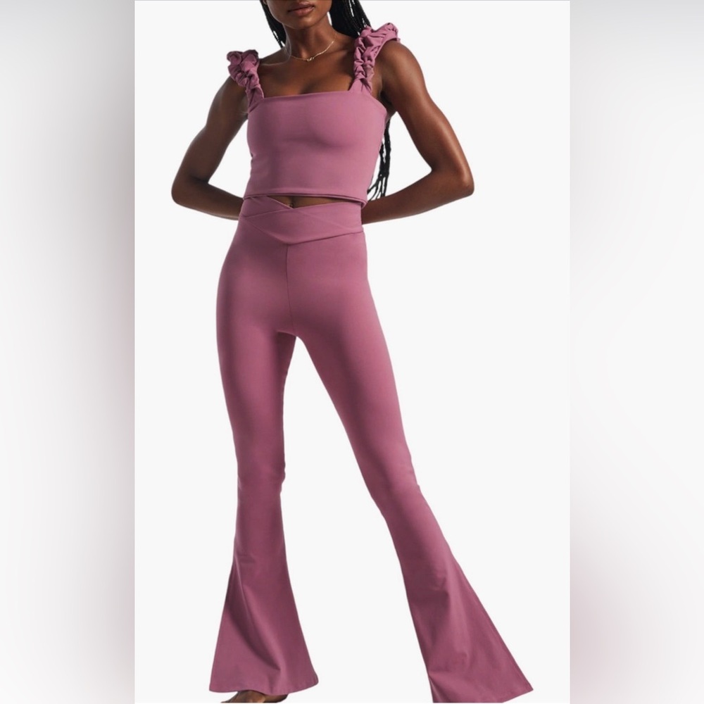 Port De Bras Cross Alexa Legging Flan de Uva SMALL NWT!